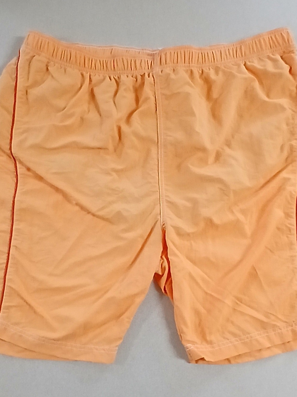 Tommy Bahama Men's Peach Athletic Shorts with Red Piping XL